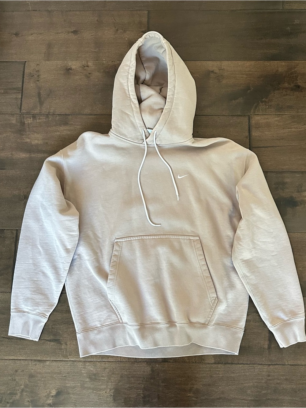 Nike Light Beige Pullover Hoodie
